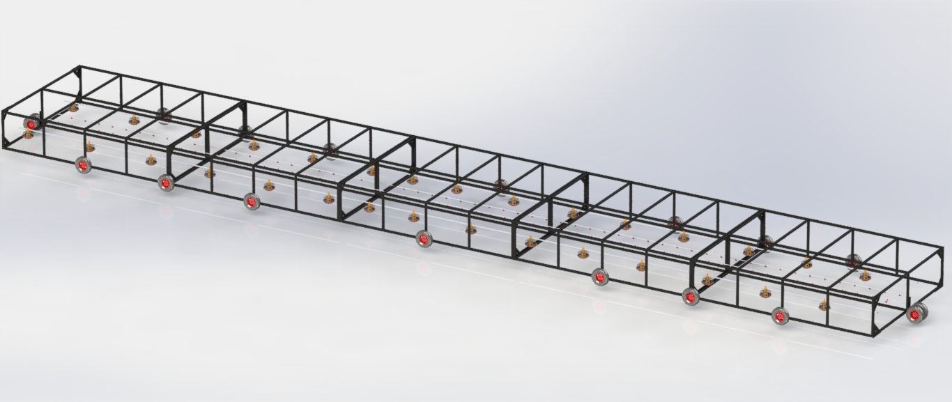移动式家禽笼系统